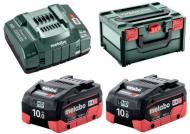 Комплект АКБ + Зарядний пристрій Metabo LiHD 2x10 Ah + ASC 145 685142000